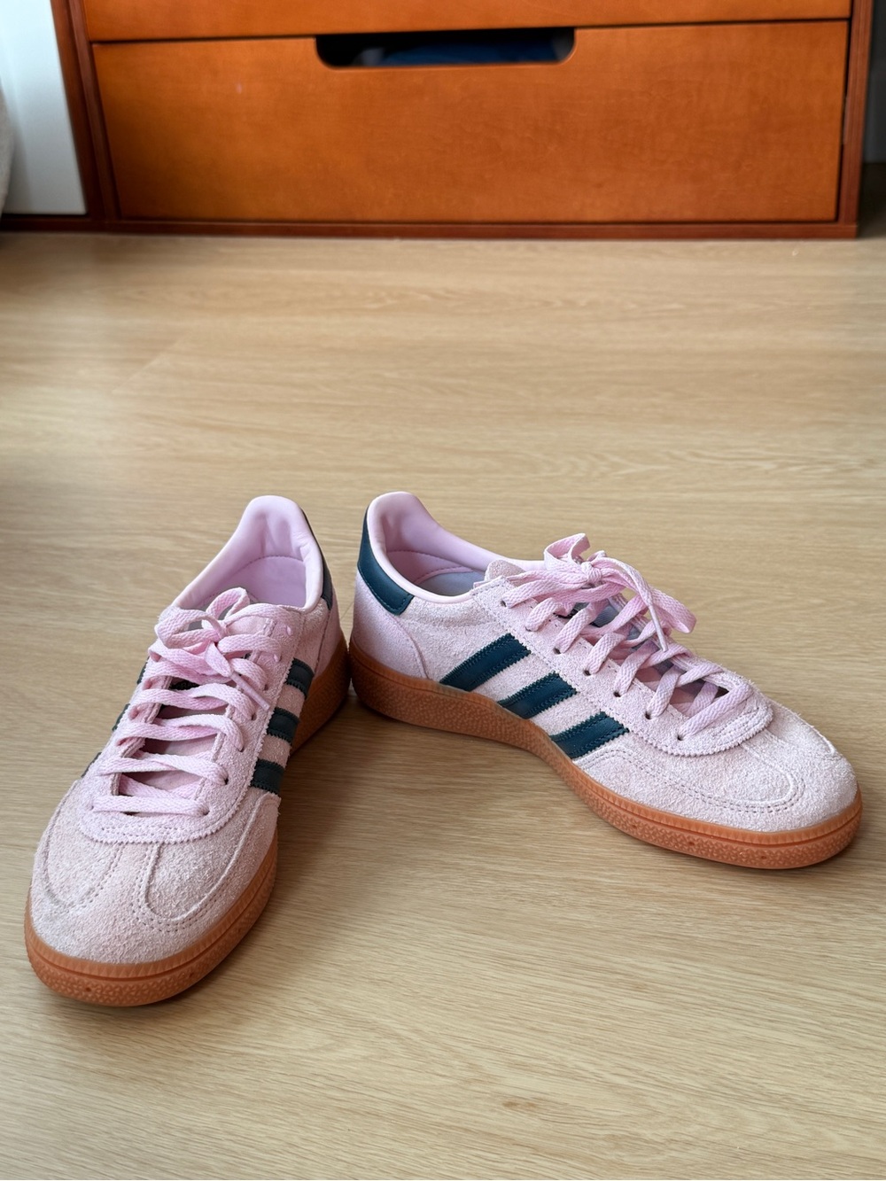 adidas Pink Suede Spezial Sneakers